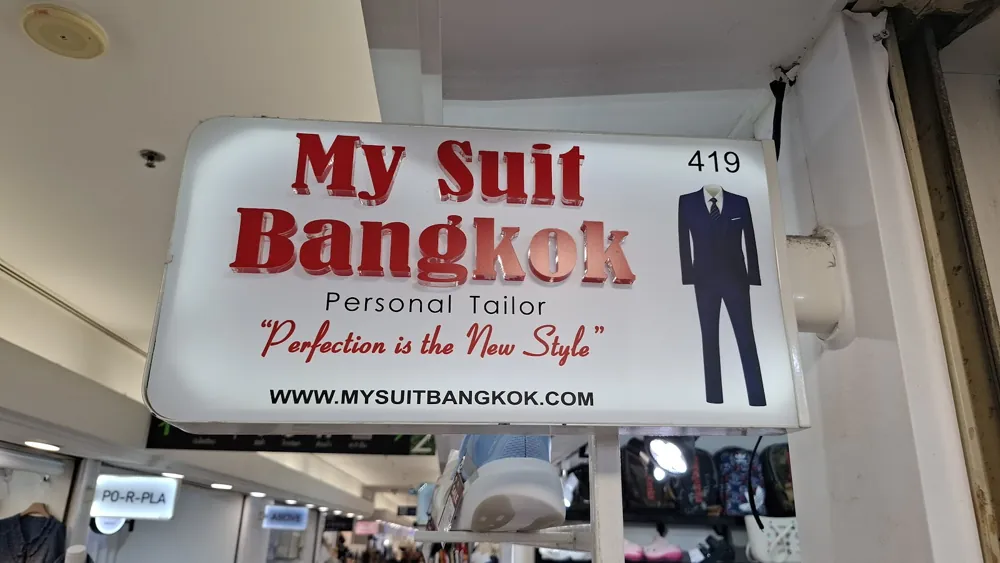 Bespoke tailoring at My Suit Bangkok, Bangkok