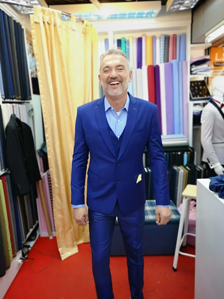 Made-to-measure suit fitted at My Suit Bangkok