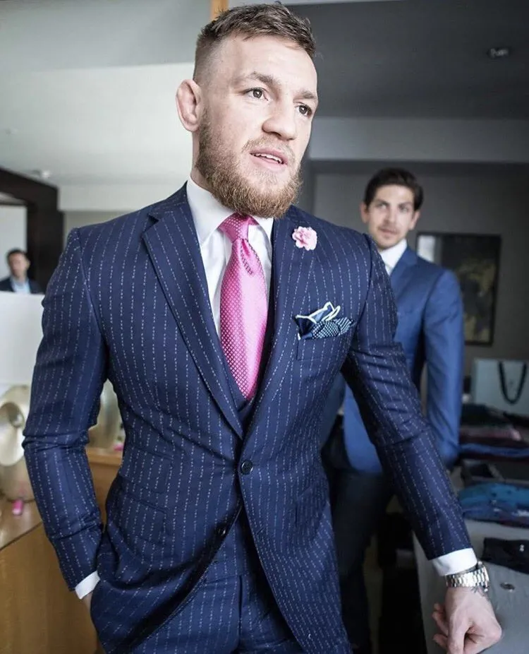 Customer in a custom suit at My Suit Bangkok, Platinum Fashion Mall