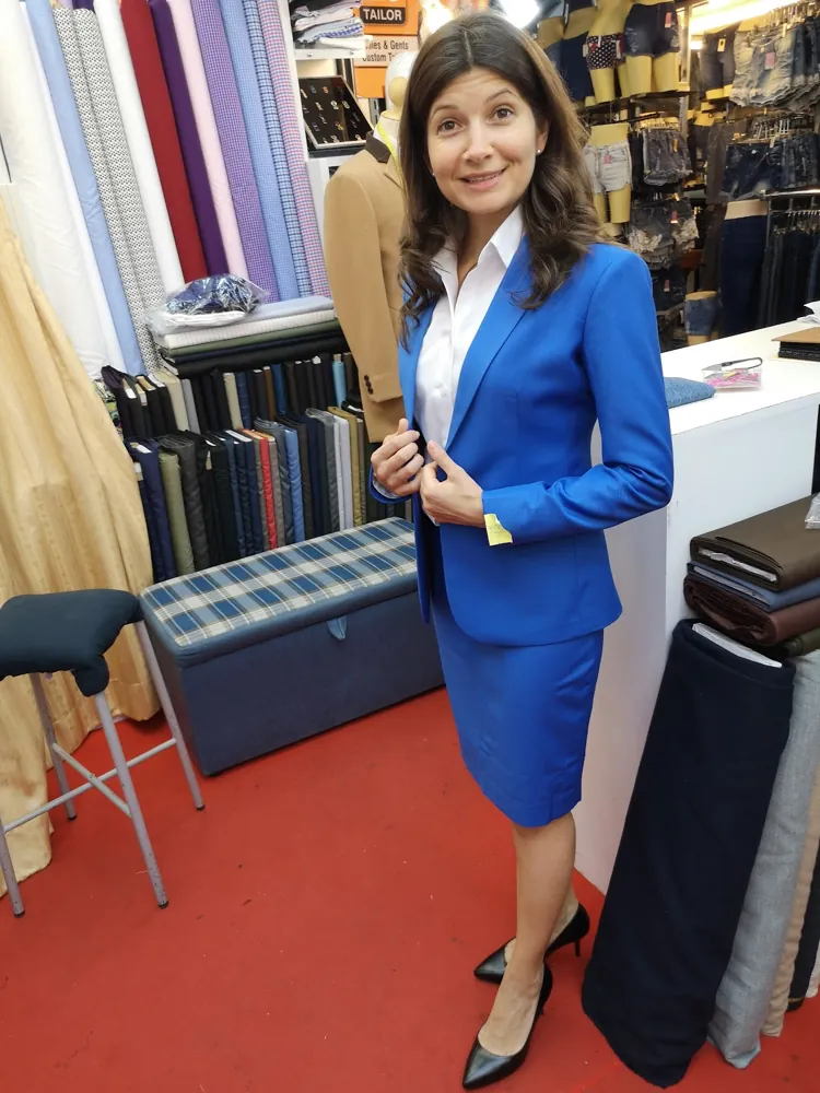 Suit fabrics at My Suit Bangkok, Platinum Fashion Mall