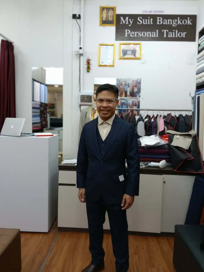 Custom suit by My Suit Bangkok from Alv OCampo's review